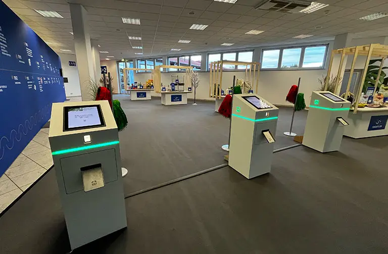 PRO garten und tier Check-in Kioske